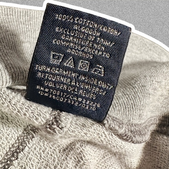 PINK Victoria’s Secret Heathered Gray Terry Cotton Long Sleeve Curved Cardigan - Picture 7 of 14